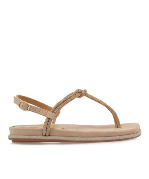 Alternative view of SEVEN (S407Y80015C6)-BEIGE-LT GOLD STR