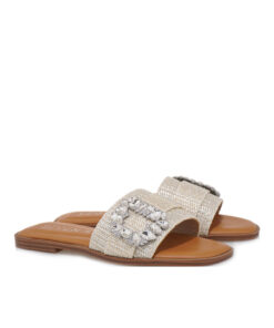 SEVEN (S421A27710C6)-SILVER RAFFIA