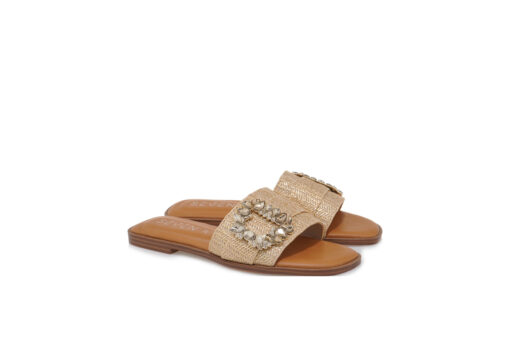 SEVEN (S421A277199Z)-LT GOLD RAFFIA