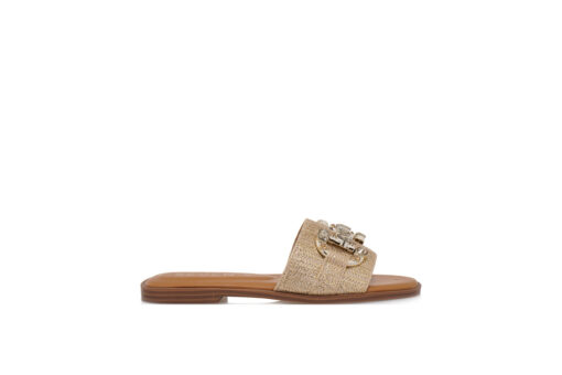 SEVEN (S421A427199Z)-LT-GOLD-RAFFIA - Image 2