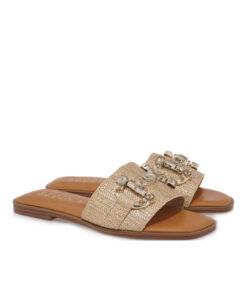 SEVEN (S421A427199Z)-LT-GOLD-RAFFIA