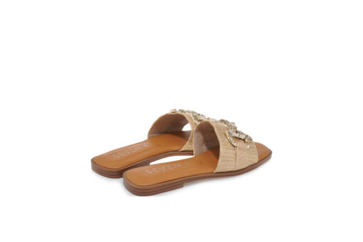 SEVEN (S421A427199Z)-LT-GOLD-RAFFIA - Image 3