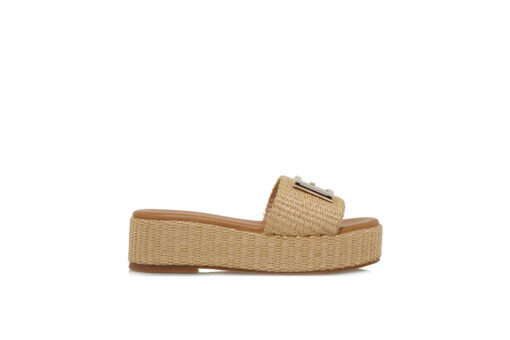 SEVEN (S439W2132284)-BEIGE RAFFIA-BEIGE - Image 2
