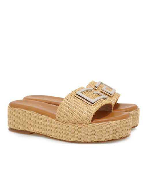 SEVEN (S439W2132284)-BEIGE RAFFIA-BEIGE