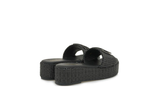 SEVEN (S439W2132H23)-BLACK RAFFIA-BLK - Image 3