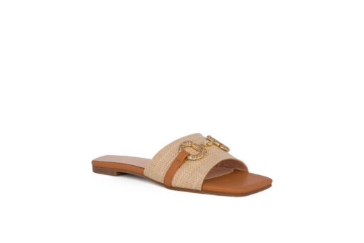 SEVEN (S485L51614A2)-BEIGE RAFFIA -TAN