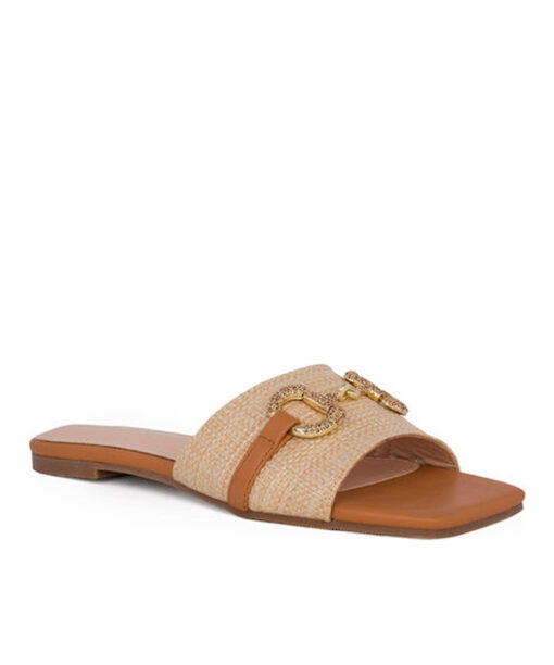 SEVEN (S485L51614A2)-BEIGE RAFFIA -TAN