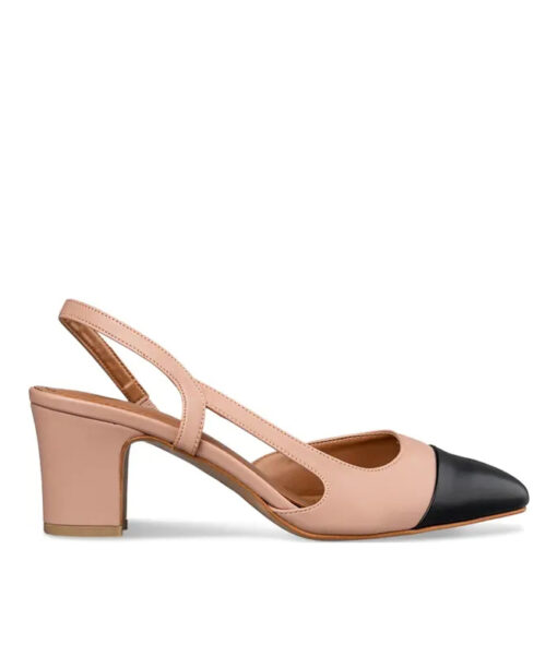 Alternative view of ENVIE SHOES-SLINGBACK PUMPS (E02-19050-36)-BEIGE