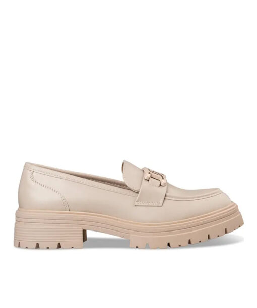 Alternative view of EVNIE SHOES-CHUNKY LOAFERS (E30-19227-36)-BEIGE