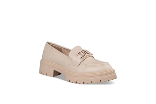 EVNIE SHOES-CHUNKY LOAFERS (E30-19227-36)-BEIGE