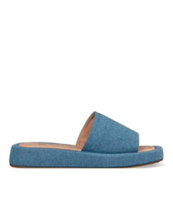 EVNIE SHOES-FLATFORM SANDALS (E42-19285-144)-JEANS