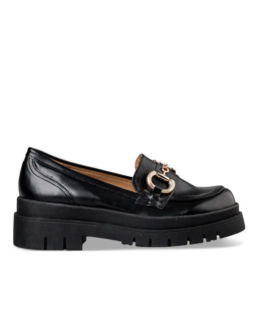 Alternative view of EVNIE SHOESCHUNKY LOAFERS (E30-19227-34)-BLACK