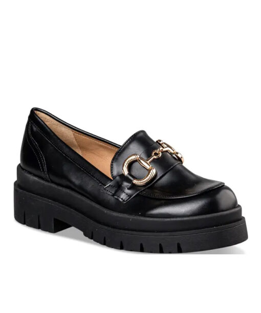 EVNIE SHOESCHUNKY LOAFERS (E30-19227-34)-BLACK