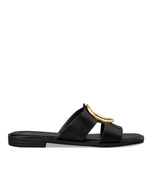 Alternative view of EVNIE SHOES-FLAT SANDALS (E96-19062-34)-BLACK