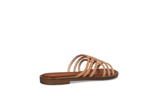 EVNIE SHOES-FLAT SANDALS (E96-19077-13)-ROSE-GOLD - Image 3