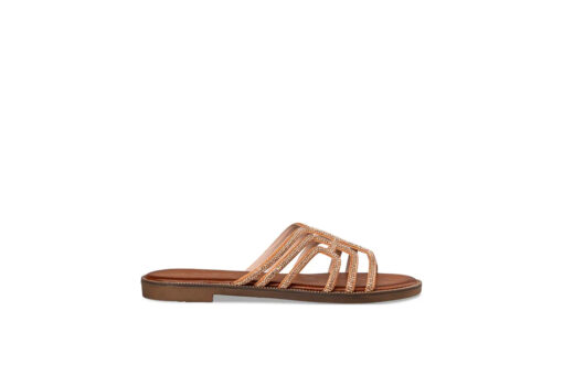 EVNIE SHOES-FLAT SANDALS (E96-19077-13)-ROSE-GOLD - Image 2