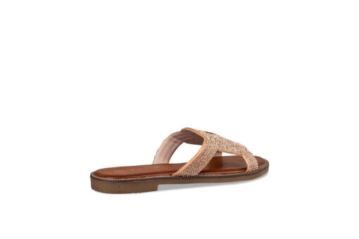 EVNIE SHOES-FLAT SANDALS (E96-19078-13)-ROSE-GOLD - Image 3