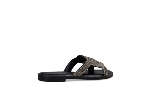 EVNIE SHOES-FLAT SANDALS (E96-19078-34)-BLACK - Image 3