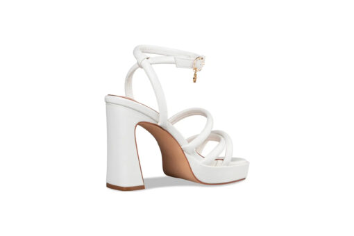 EVNIE SHOES-BLOCK HEEL SANDALS (E31-19275-33)-WHITE - Image 3