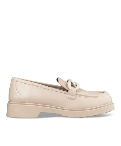 Alternative view of EVNIE SHOES-CHUNKY LOAFERS (E02-19021-36)-BEIGE
