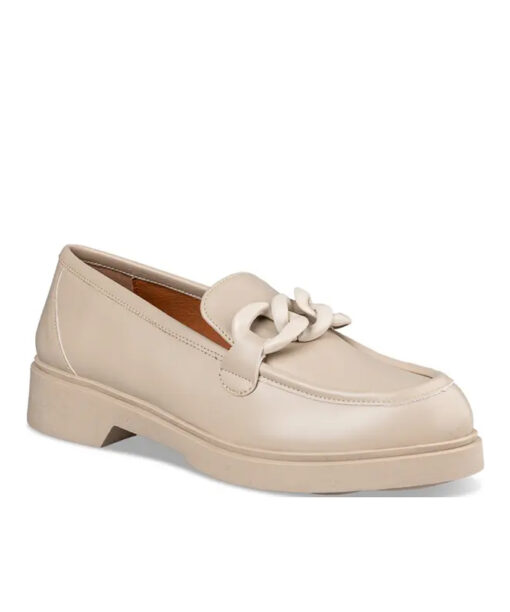 EVNIE SHOES-CHUNKY LOAFERS (E02-19021-36)-BEIGE