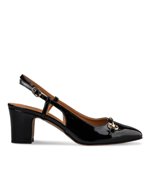 Alternative view of EVNIE SHOES-SLINGBACK PUMPS (E02-19051-34)-BLACK