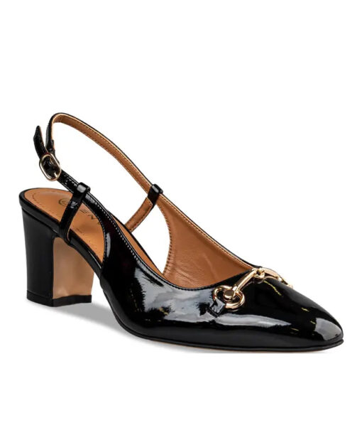 EVNIE SHOES-SLINGBACK PUMPS (E02-19051-34)-BLACK