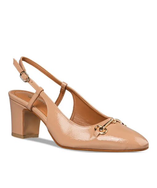 EVNIE SHOES-SLINGBACK PUMPS (E02-19051-90)-NUDE