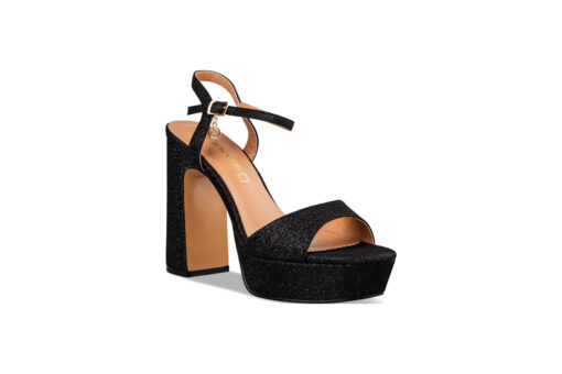 EVNIE SHOES-BLOCK HEEL SANDALS (E45-19192-34)-BLACK