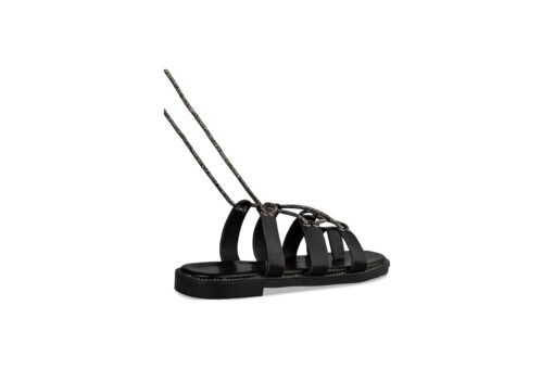 EVNIE SHOES-FLAT SANDALS (E96-19005-34)-BLACK - Image 2