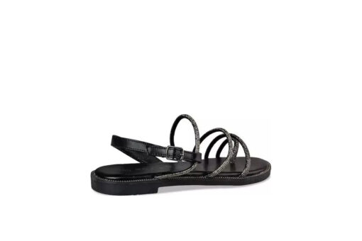 EVNIE SHOES-FLAT SANDALS (E96-19011-34)-BLACK - Image 3