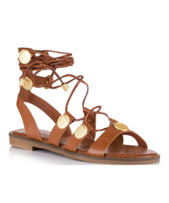 EVNIE SHOES (E96-19079-10)-CAMEL