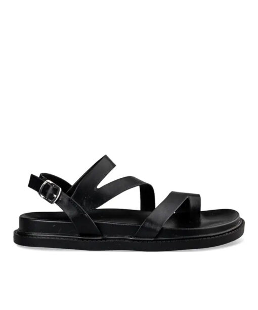 Alternative view of EVNIE SHOES-FLAT SANDALS (E22-19170-34)-BLACK