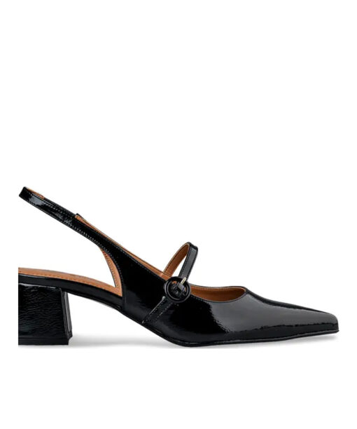 Alternative view of EVNIE SHOES-SLINGBACK PUMPS (E02-19040-34)-BLACK