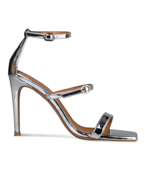 Alternative view of EVNIE SHOES-STILETTO SANDALS (E02-19063-21)-SILVER