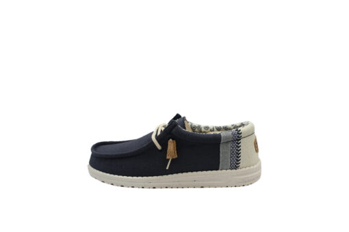 HEY DUDE-WALLY-BREAK-STITCH (40015-410)-NAVY - Image 2