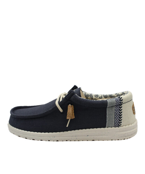 Alternative view of HEY DUDE-WALLY-BREAK-STITCH (40015-410)-NAVY