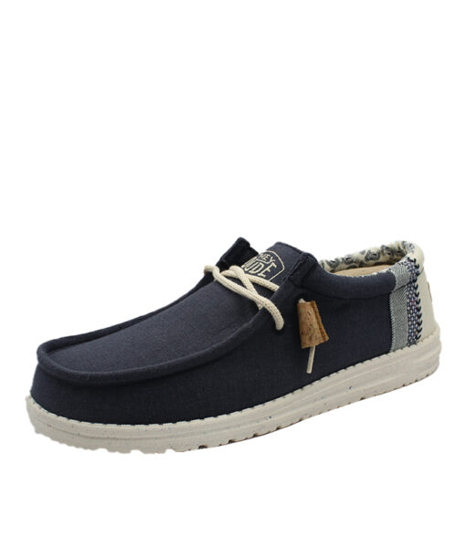 HEY DUDE-WALLY-BREAK-STITCH (40015-410)-NAVY