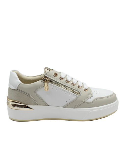 Alternative view of Keys (K-9082-8371)-BEIGE-WHITE-GOLD