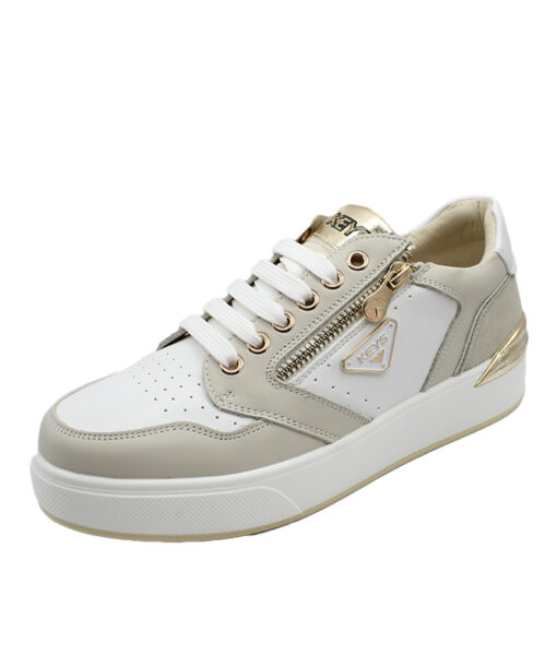Keys (K-9082-8371)-BEIGE-WHITE-GOLD