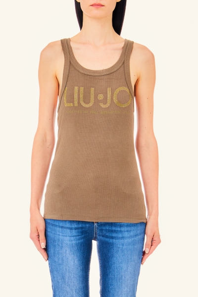 LIU JO-T-SHIRT-MODA (MA4327J4695-X0542)-OLIVANDER