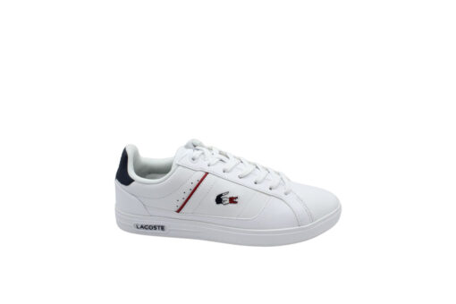 LACOSTE-EUROPA PRO TRI 123 1 SMA (45SMA0117407)-WHT-NVY-RED - Image 2