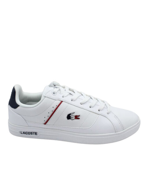 Alternative view of LACOSTE-EUROPA PRO TRI 123 1 SMA (45SMA0117407)-WHT-NVY-RED