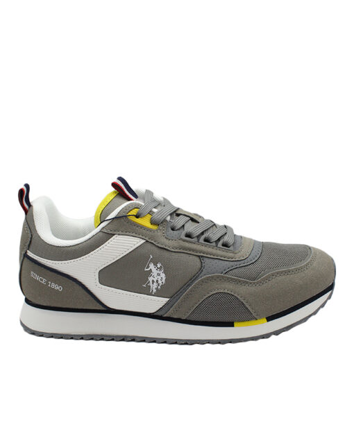 Alternative view of U.S. POLO ASSN (ETHAN001M-3TH1)-GRY-WHI02