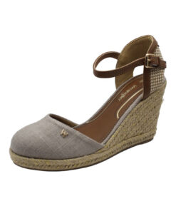 WRANGLER-BRAVA WOMEN WEDGE (20241056-6BW)-TAUPE-GRAY