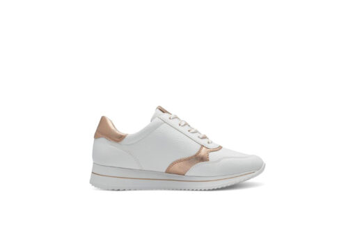 JANA SHOES (8-23763-42-152)-WHITE-ROSEGOLD - Image 2