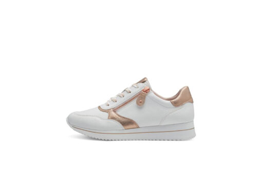 JANA SHOES (8-23763-42-152)-WHITE-ROSEGOLD - Image 3