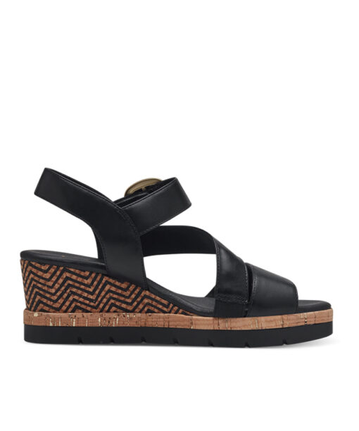 Alternative view of JANA SHOES (8-28370-42-001)-BLACK