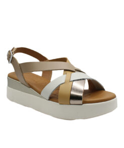 Oh My Sandals (5418-12273)-TAUPE-COMBI