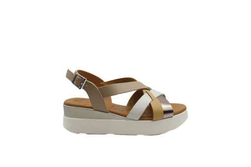 Oh My Sandals (5418-12273)-TAUPE-COMBI - Image 2